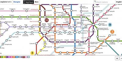 Prozkoumat Beijing subway map