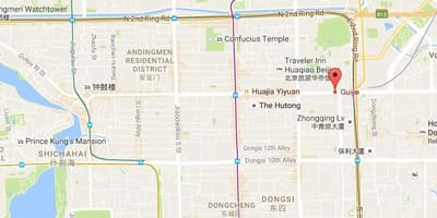 Mapa ghost street, Beijing