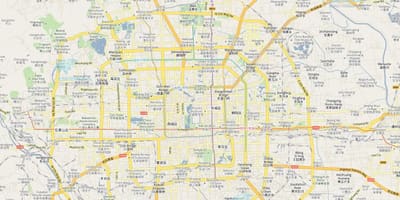 Beijing capital airport mapě